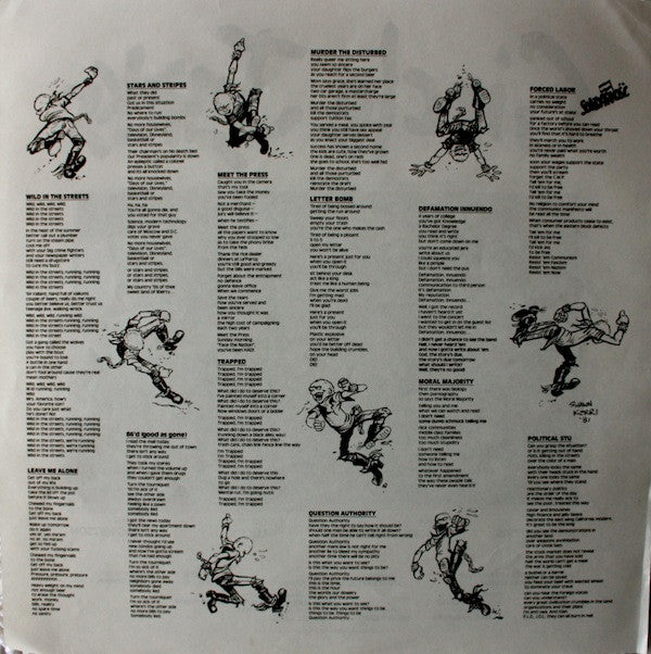 Circle Jerks : Wild In The Streets (LP, Album, RE)