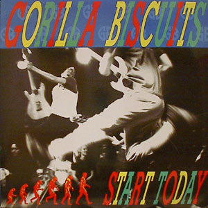 Gorilla Biscuits : Start Today (LP, Album, RP)