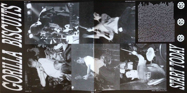 Gorilla Biscuits : Start Today (LP, Album, RP)