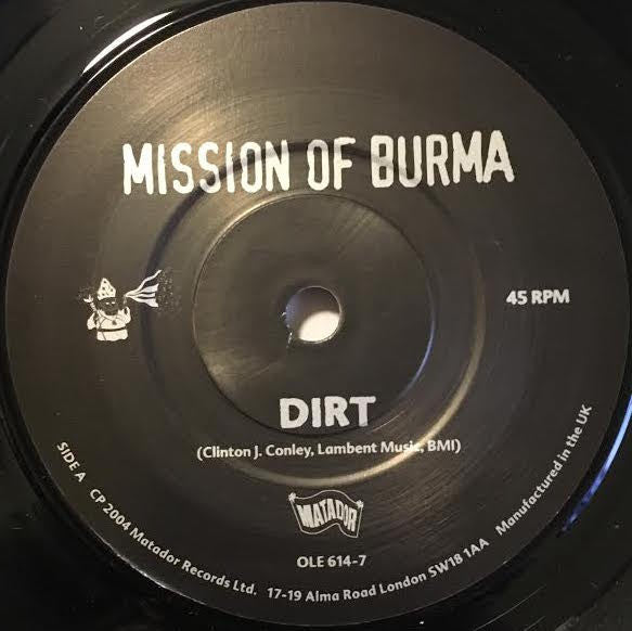 Mission Of Burma : Dirt / Falling (7")
