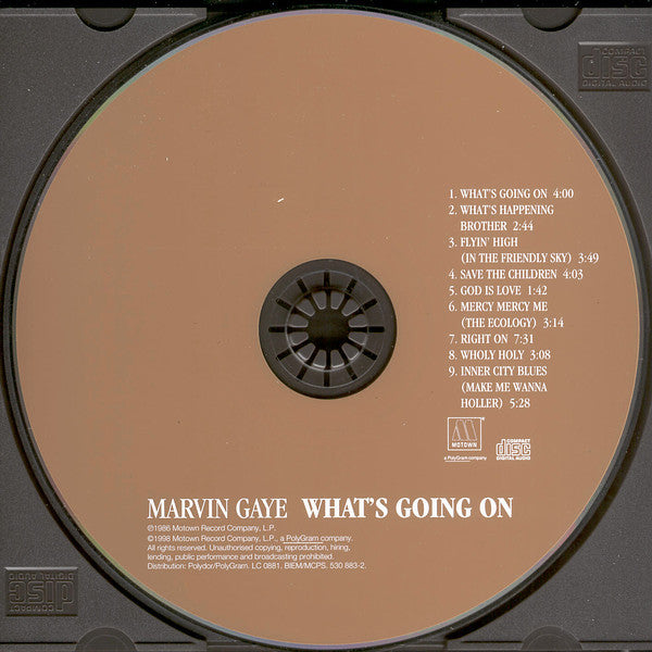 Marvin Gaye : What's Going On (CD, Album, RE, RM)