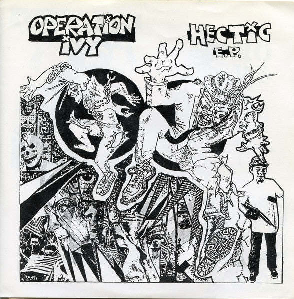 Operation Ivy : Hectic E.P. (7", EP, RP)