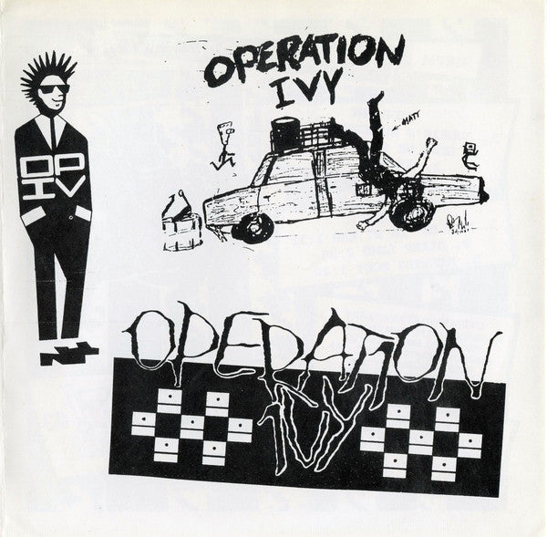 Operation Ivy : Hectic E.P. (7", EP, RP)