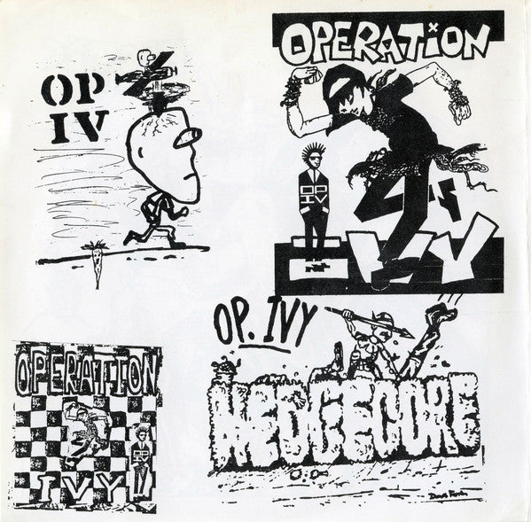 Operation Ivy : Hectic E.P. (7", EP, RP)