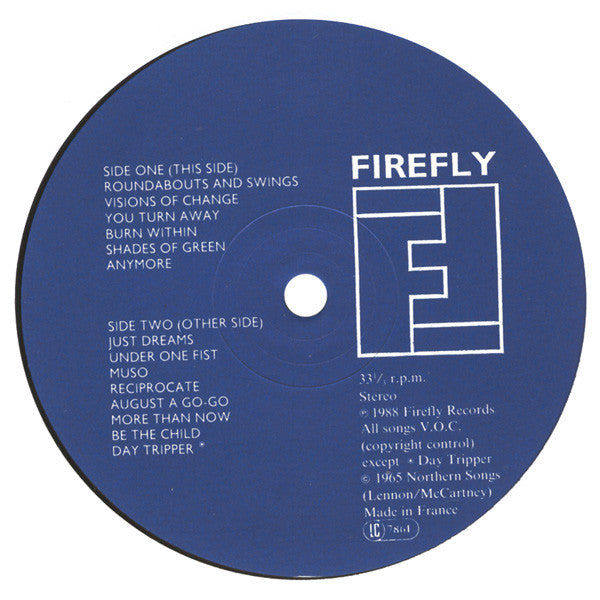 Visions Of Change : Visions Of Change (LP, Album)