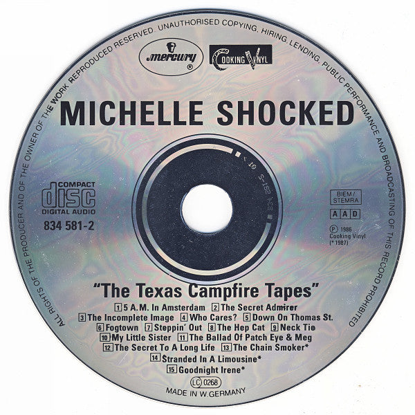 Michelle Shocked : The Texas Campfire Tapes (CD, Album)