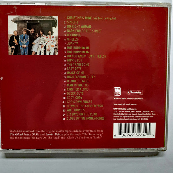 The Flying Burrito Bros : Sin City The Very Best Of The Flying Burrito Bros (CD, Comp, RE)