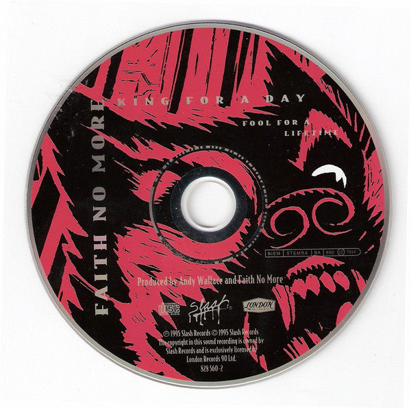 Faith No More : King For A Day Fool For A Lifetime (CD, Album)