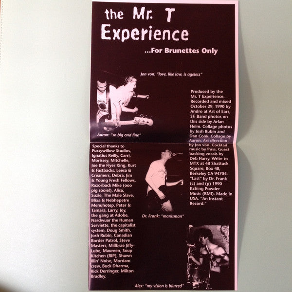 The Mr. T Experience : Sex Offender (7", Lig)