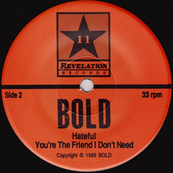 Bold (2) : Bold (7")