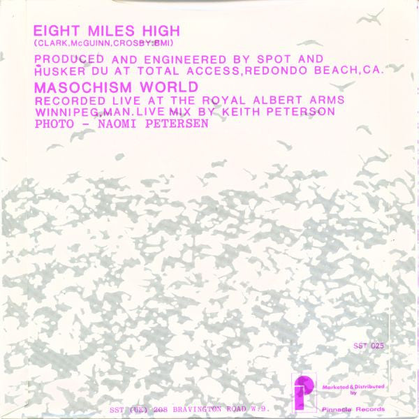 Hüsker Dü : Eight Miles High (7", Single)