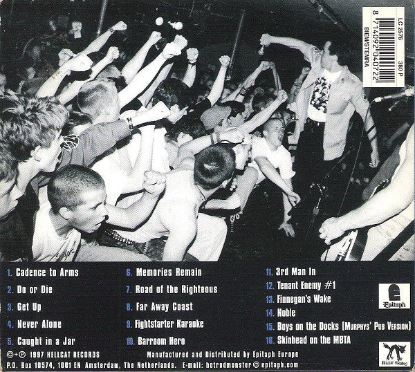 Dropkick Murphys : Do Or Die (CD, Album, Dig)