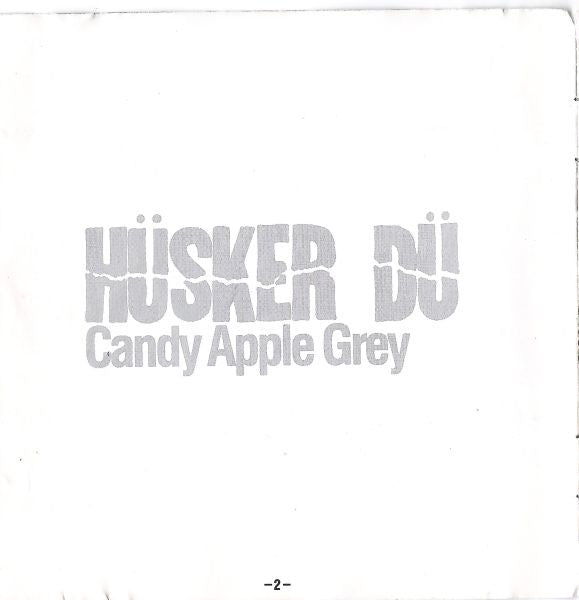 Hüsker Dü : Candy Apple Grey (CD, Album, RE)