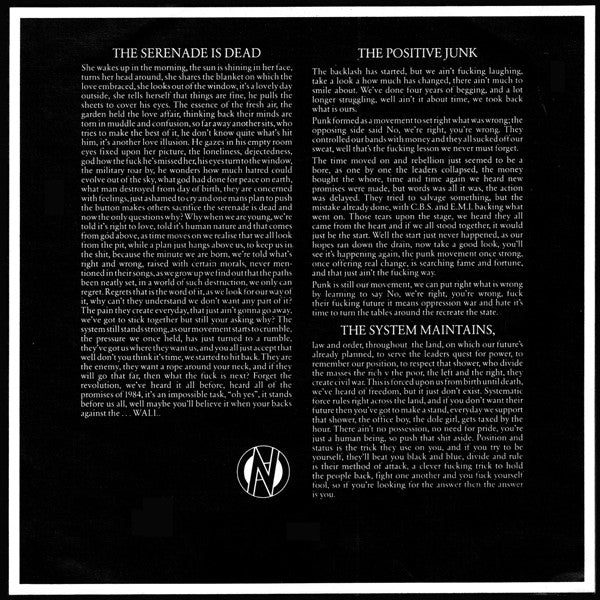 Conflict (2) : The Serenade Is Dead (7", Single)