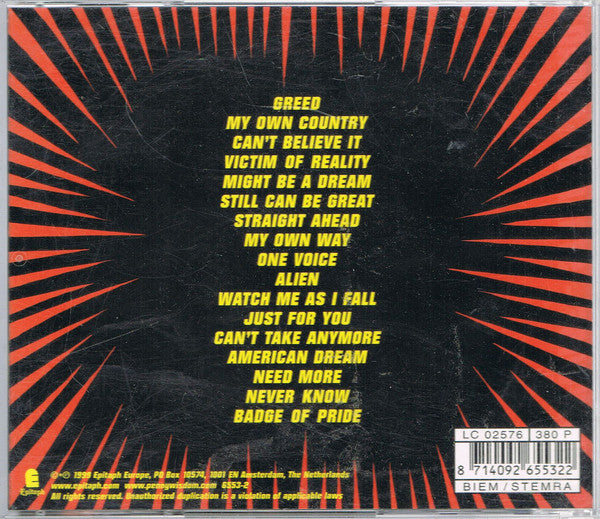 Pennywise : Straight Ahead (CD, Album)