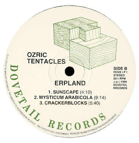 Ozric Tentacles : Erpland (2xLP, Album, Gat)