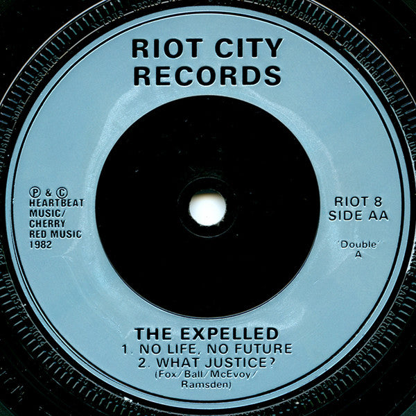 The Expelled : No Life No Future (EP) (7", EP)