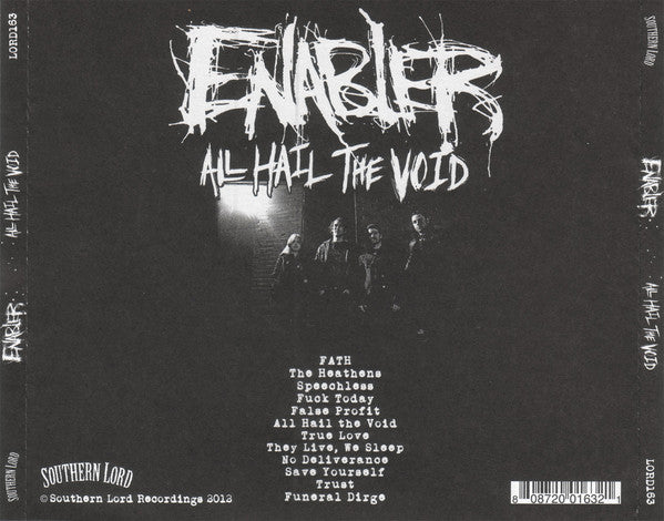 Enabler : All Hail The Void (CD, Album)