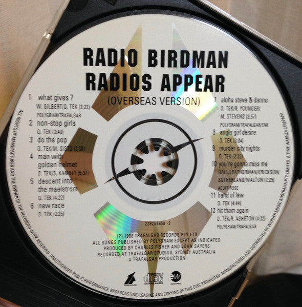 Radio Birdman : Radios Appear (Overseas Version) (CD, Album, RE)