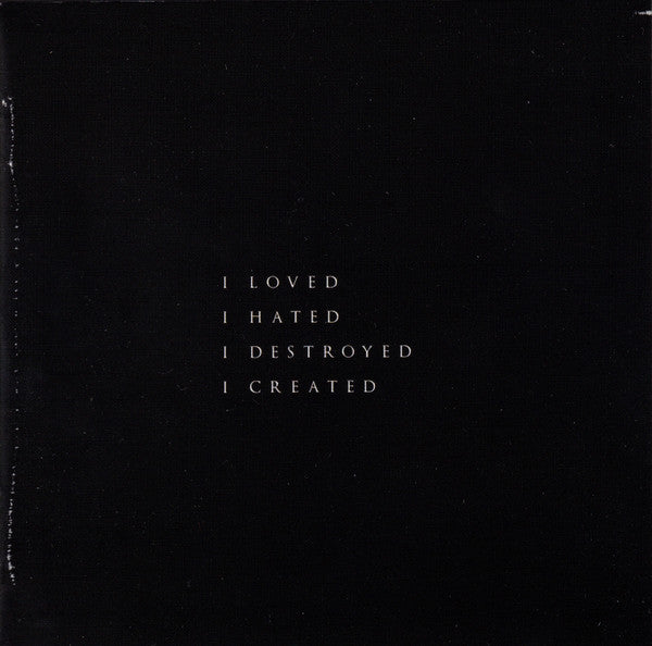 The Elijah : I Loved I Hated I Destroyed I Created (CD, Album)