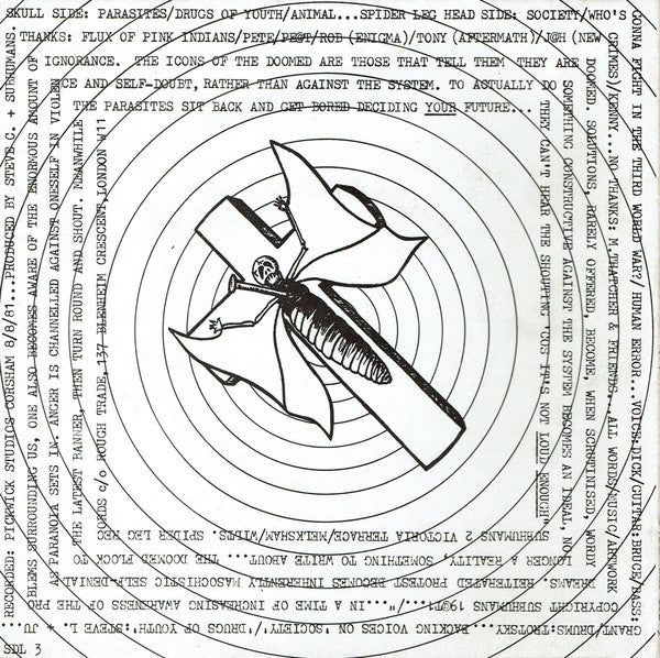 Subhumans : Demolition War E.P. (7", EP, RP, Gat)