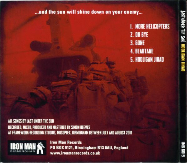 Last Under The Sun : Hooligan Jihad (CD, EP)