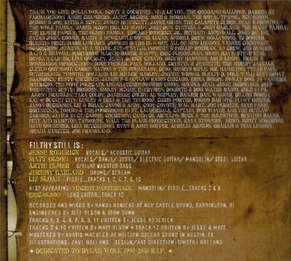 Filthy Still : The Last Six Feet (CD, Album)