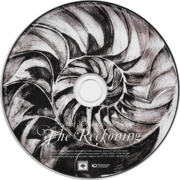 Asaf Avidan & The Mojos : The Reckoning (CD, Album, RE)