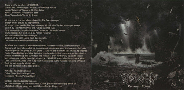 Worship : Terranean Wake (CD, Album)