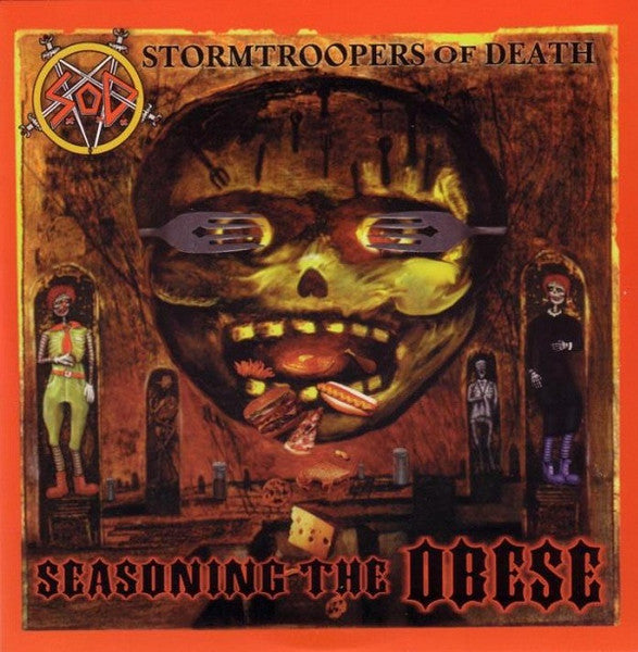 Stormtroopers Of Death / Yellow Machinegun : Seasoning The Obese / Yellow Machinegun (7", Single, Yel)