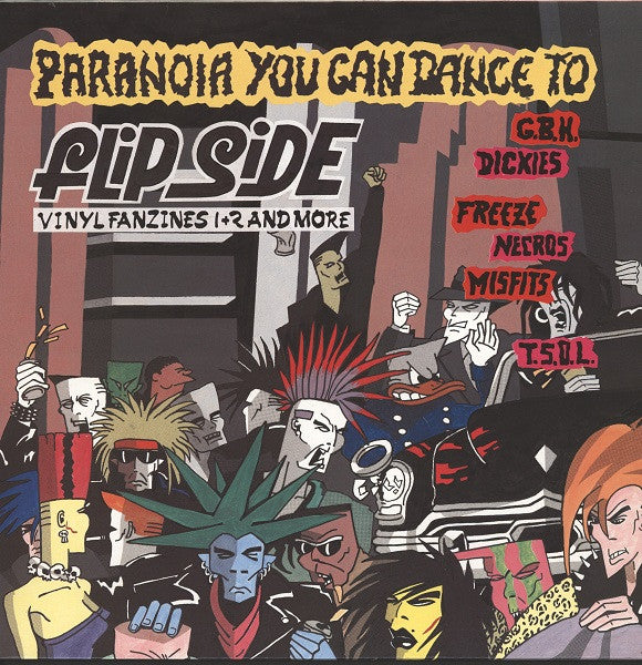 Various : Paranoia You Can Dance To (LP, Comp, Ltd, Num, Yel)