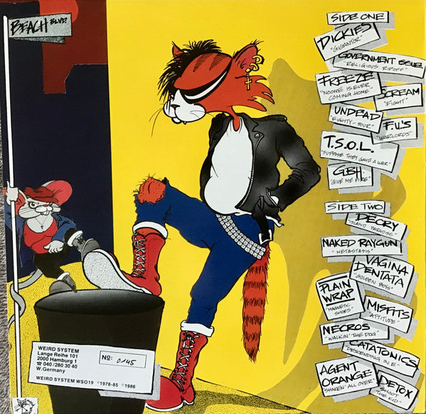 Various : Paranoia You Can Dance To (LP, Comp, Ltd, Num, Yel)
