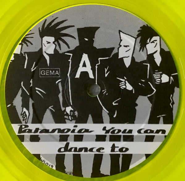 Various : Paranoia You Can Dance To (LP, Comp, Ltd, Num, Yel)