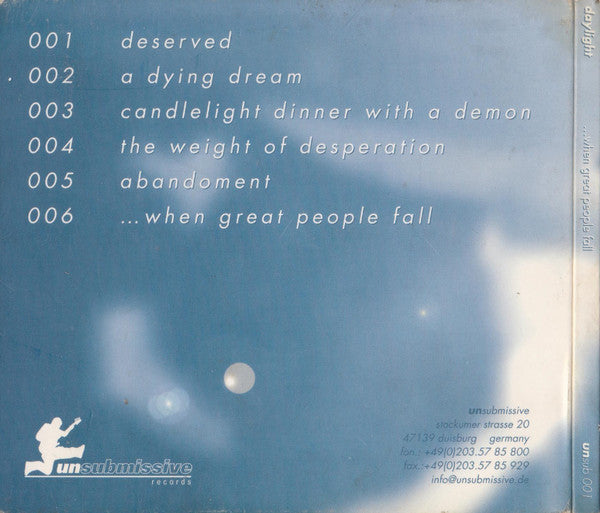 Daylight (11) : ...When Great People Fall (CD)