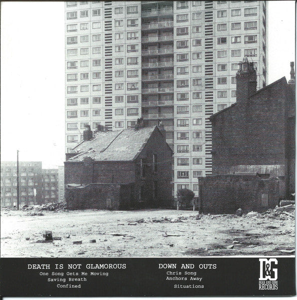 Death Is Not Glamorous / Down And Outs : Death Is Not Glamorous / The Down And Outs (7", EP, Pur)