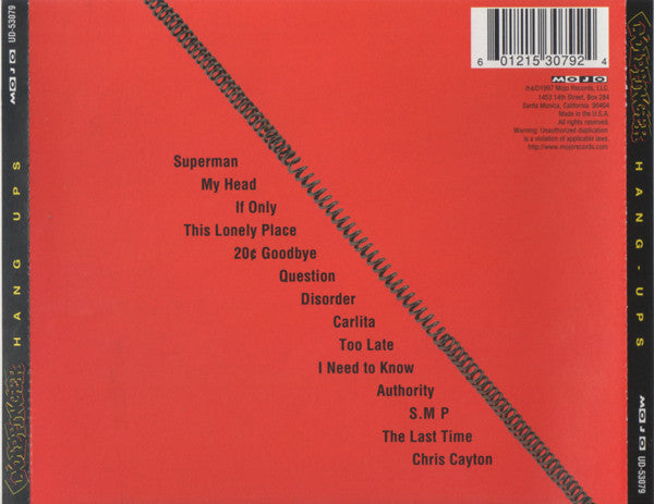 Goldfinger (7) : Hang-Ups (CD, Album)