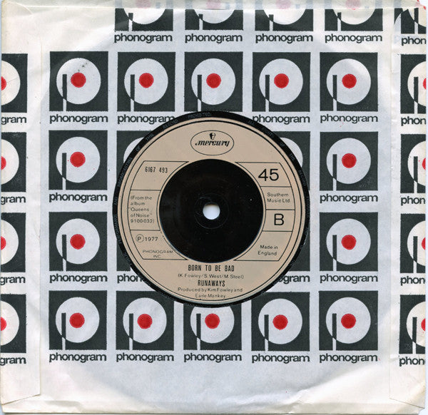Runaways* : Queens Of Noise (7", Single)