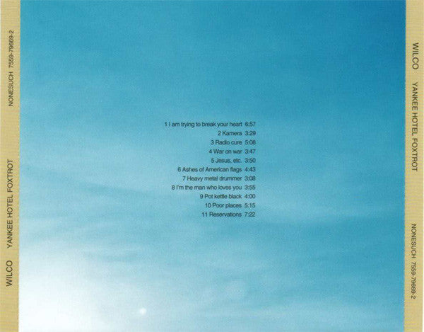 Wilco : Yankee Hotel Foxtrot (CD, Album, Enh, Whi)