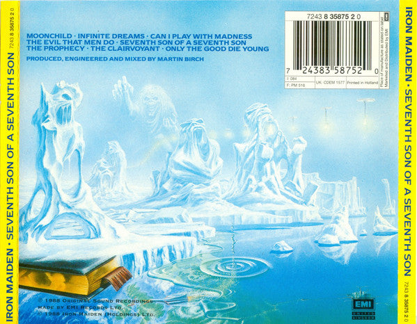 Iron Maiden : Seventh Son Of A Seventh Son (CD, Album, RE + CD, Comp + Ltd)