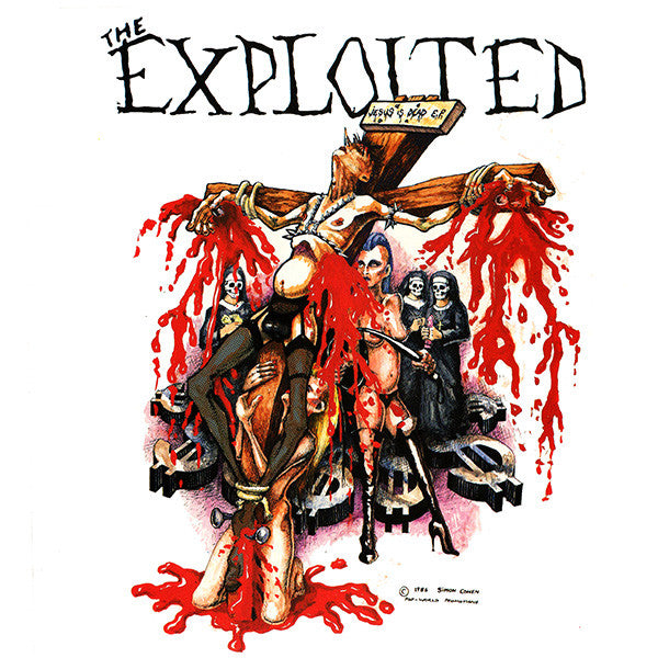 The Exploited : Jesus Is Dead EP (12", EP)