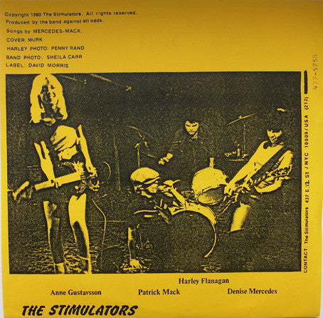 Stimulators* : Loud Fast Rules (7", RE, Unofficial)