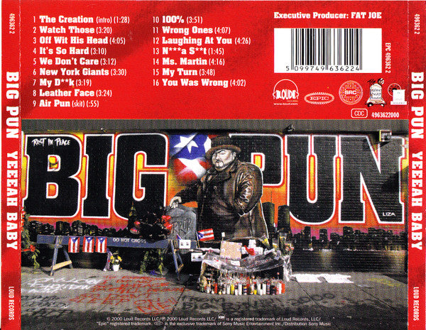 Big Punisher : Yeeeah Baby (CD, Album)