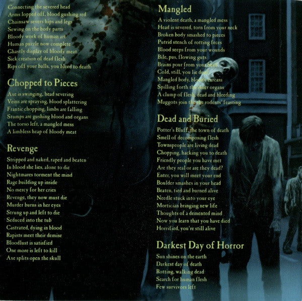 Mortician : Darkest Day Of Horror (CD, Album)
