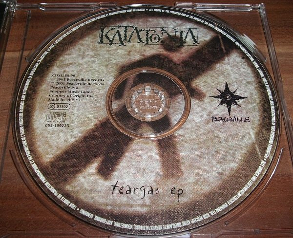 Katatonia : Teargas EP (CD, EP)