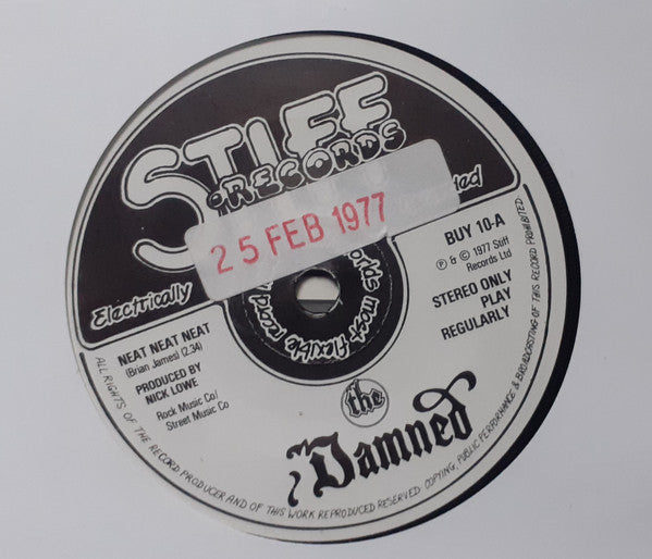 The Damned : Neat Neat Neat (7", Single, Isl)