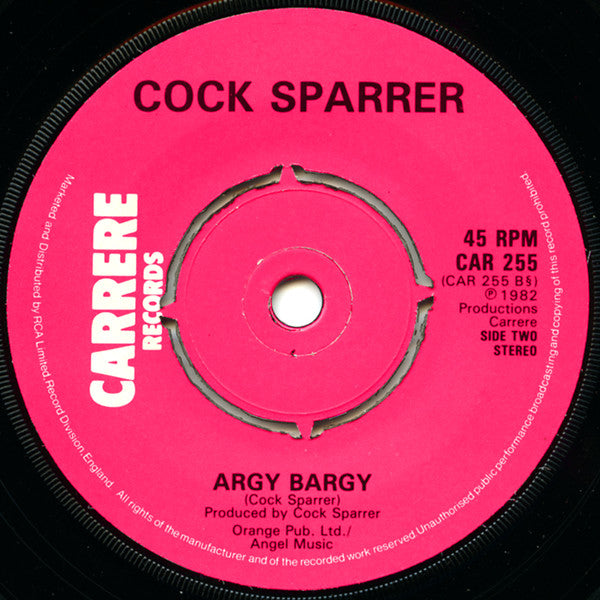 Cock Sparrer : England Belongs To Me (7")