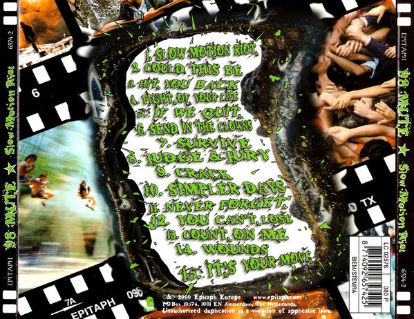 98 Mute : Slow Motion Riot (CD, Album)