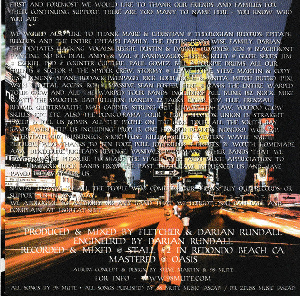 98 Mute : Slow Motion Riot (CD, Album)