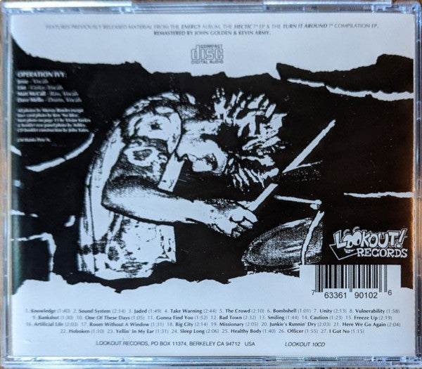 Operation Ivy : Operation Ivy (CD, Comp, RM)