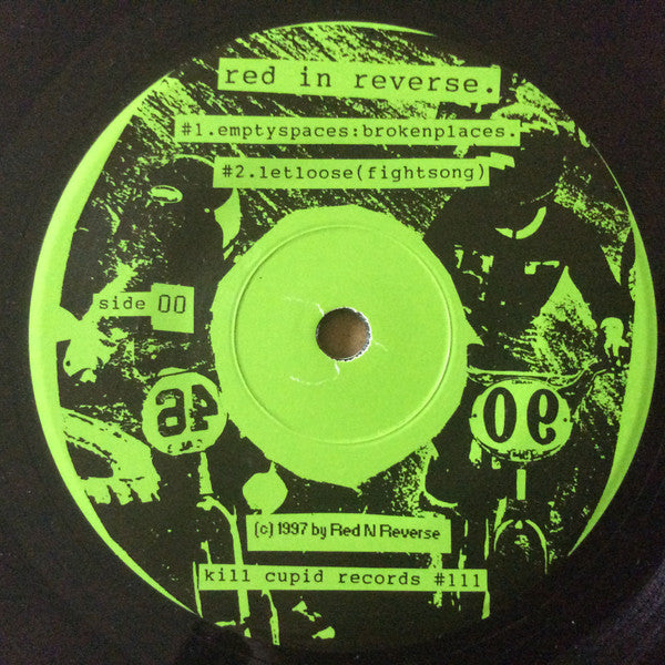 Red In Reverse / Lucid Nation : Split (7")